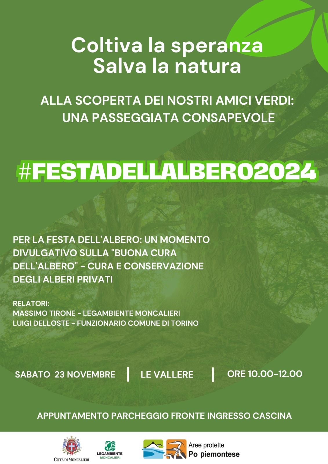 FESTA DELL'ALBERO 2024 Parco le Vallere